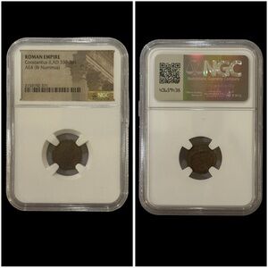 NGC‎ ROMAN EMPIRE ANCIENT COIN  Constantius || AD 337-361 AE4 (B1 Nummus)